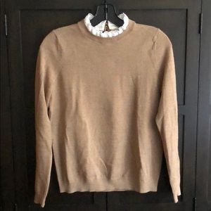 Sézane Eduardo sweater size XS in camel